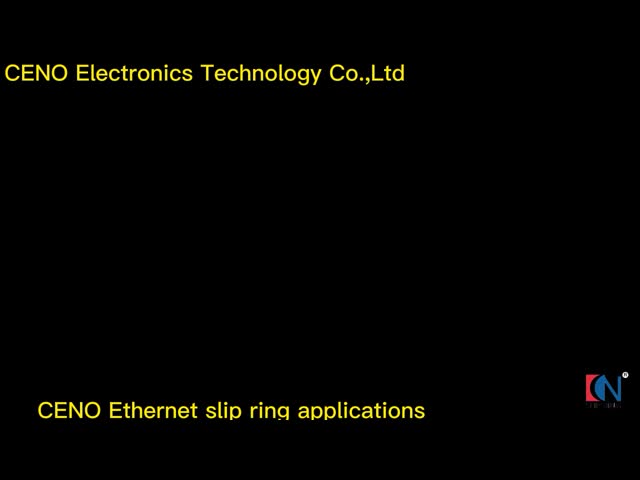 100M Megabit Ethernet Signal Slip Ring For Low Temperature Application