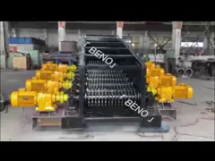 Вибрационный роликовый скрининг-машина сильная скрининг-мощность высокая безопасность video