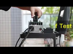 The battery charger waterproof test video