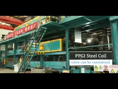 катушка холоднокатаной гальванизированной стали 3мм-120мм толстая гофрировала катушку покрытую ППГИ video