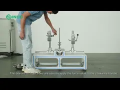 Cookware ручки EN 12983-1 BS испытательное оборудование сопротивления двойного гнуть video
