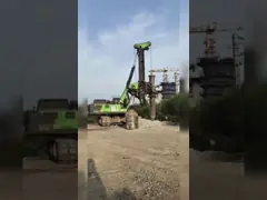 60 KN.M Hydraulic Pile Drilling Machine China Chassis 20m 30 Rmp