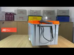 Аккумулятор 12V 200Ah панели солнечных батарей солнечной батареи цикла шлюпки IEC 6 клеток глубокий video