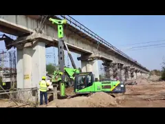 Crawler Rotary Used Drilling Rig 1200mm Bored Piling Foundation