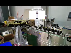 Автоматическая машина для прикрепления этикеток 220V 200pcs/Min круглой бутылки 20-90mm video