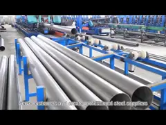 Безшовные трубки труб круга нержавеющей стали сварили 10mm 309S 2205 video