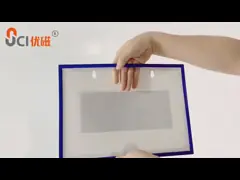 UCI Magnetic File Pocket Holder Document Display Frame Writable