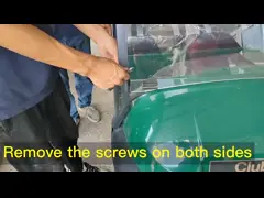 How to install the Windshield Clips for your golf carts?