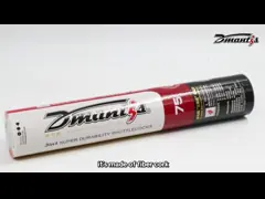 Class A Duck Feather 3 In 1 Shuttlecock D75 Shuttlecock Badminton Ball For Trainning