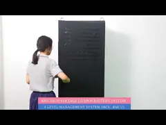Sistema de almacenamiento de energía comercial de ciclo profundo 30Kwh 50Kwh con garantía de 8 años video