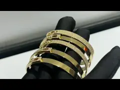 custom brand luxury diamond jewelry wish 18k diamond AU750 Gold bracelet
