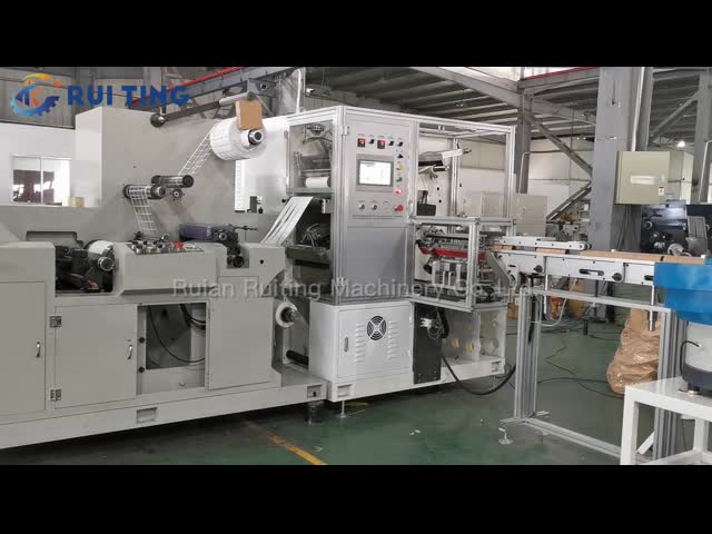 non stop turret machine with 4 shaft