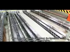 Анодированный прессованный алюминиевый теплоотвод квадрата профиля анодировал video