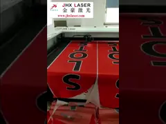 автомат для резки лазера зрения знамени машины 8-48m/Min лазера камеры зрения 1800×1400mm video