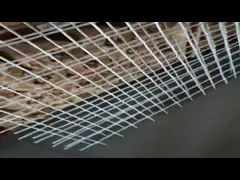 4 মিমি থেকে 100 মিমি খোলার লক ক্রাইমড ওয়্যার জাল ক্রসওভারে লক বৈশিষ্ট্য সহ