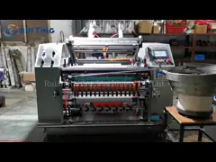 Slitter Rewinder 16 регистра ATM термальный бумажный устанавливает разрезать нож video