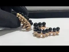 good quality diamond earrings luxury custom jewelry Cartier earring 18k jewelry