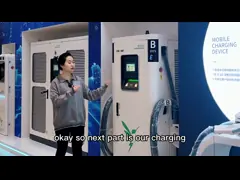 Intelligent 240KW DC Fast Charger Double Gun Outdoor EV Charging Station