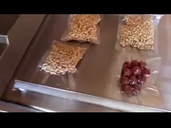 Вакуум машины упаковки уплотнителя нержавеющей стали 304 формируя пластиковый прокатывать для еды video