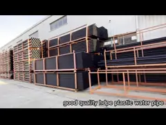 Standard Metric HDPE PE Water Supply Pipe Farm Systems PE100