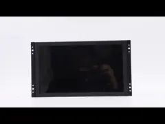 Стена металла Polcd установила врезанный 15,6 порт VGA IPS HDMI монитора LCD дюйма промышленный video