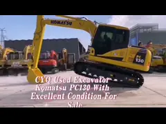 13000kg Used Komatsu PC130 Excavator Hydraulic PC130-7K Used Mini Excavator