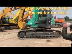 Used Kobelco SK210LC Excavator Medium Digging 21 Ton For Construction
