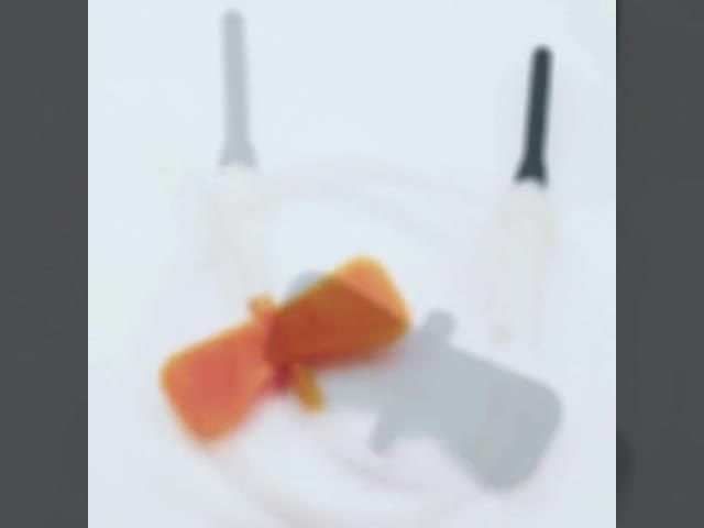 Agulha de Vacuum da borboleta da agulha 22g da borboleta da coleção do sangue da segurança