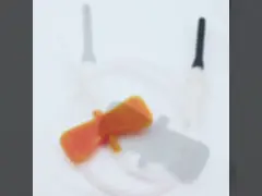 Safety Blood Collection Butterfly Needle 22g Butterfly Vacuum Needle video