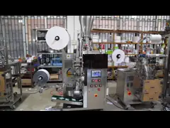 Small Granule Tea Bag Filling And Sealing Machine With Automatic Measuring Cups