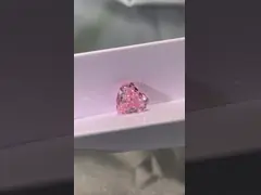 人工 実験室で育った ピンクCVD ダイヤモンド 心形 1.8ct-2.5ct VS-VVS