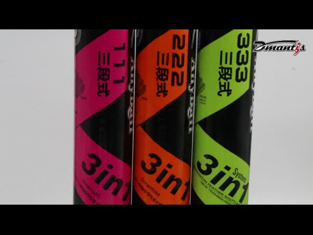 Anyball 333のすべての年齢プレーヤーのための自然な羽のバドミントンShuttlecocks