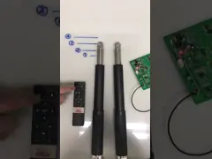 беспроводной удаленный регулятор 433.92MHz положения линейного привода 25A video