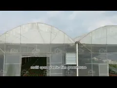 Крупноразмерный парник пяди железного каркаса Multi для засаживать овоща томата video