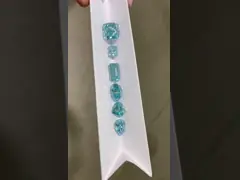 ZKZ Diamantes 1 quilate Tamanho Oval Laboratório solto Crescido Diamantes azuis VVS2