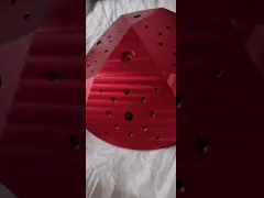 Multi Mount 96mm CNC Riser CNC Clamping Fixtures 3 Working Side Pyramids For 5 Axis