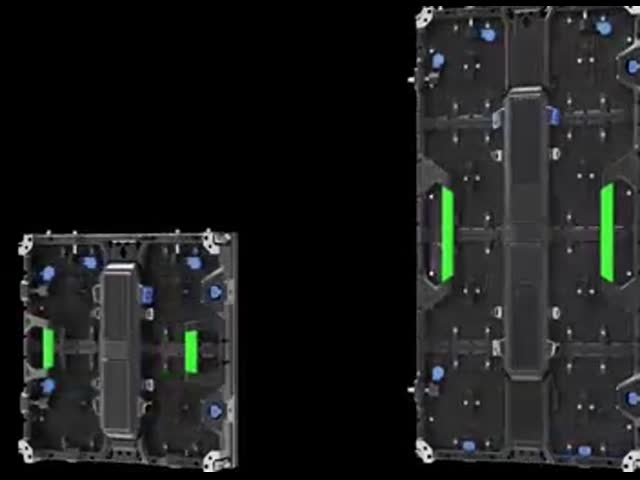 Тип шкаф 500x1000mm кривой индикаторной панели СИД этапа f 2.6mm арендный
