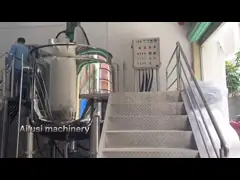 Машина уборщика домочадца машины делать жидкостного мыла тензида 2.2KW 5000L смешивая смешивая video