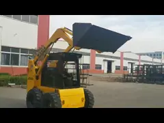 Затяжелитель кормила скида Kubota подвижности стабильности с гидравлическим мотором video