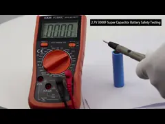 Конденсаторы 2.7V 3000F фарады слоя радиального двойника высокой энергии электрические video
