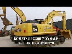 Komatsu PC360 Used Japan Excavator 36 Ton Used Crawler Excavator PC360-7