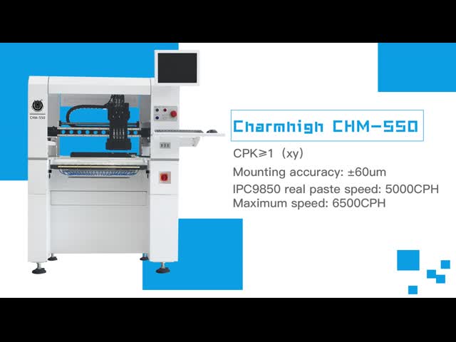 New Charmhigh CHM-550 Automatic Nozzle Change SMT PCB Pick And Place Machine