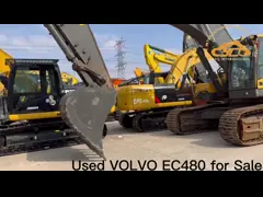 Swedish Brand Used Volvo Ec480 Excavator 48 Tons Large Crawler Excavator