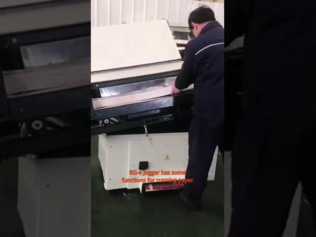 Auto esquerda de papel elétrica da máquina do basculador RG-4 e chicana direita