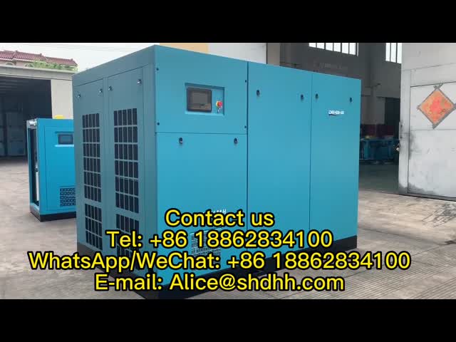 Compressor de ar de baixa pressão 55kW 75hp 5 Bar Compressor de ar de parafuso rotativo