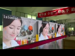 Дисплей приведенный панели/модуля P5 P6 P8 P10 экрана приведенного полного цвета Smd на открытом воздухе video