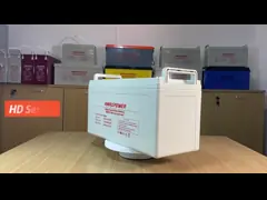 Батарея Vrla 12v 120ah длинной жизни батареи UPS IEC 120A резервная для удаленных электрических систем video