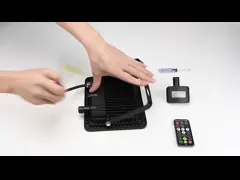 свет потока датчика движения w 30 w 50 w держателя 10 стрехи прожекторов СИД безопасностью 260V на открытом воздухе video