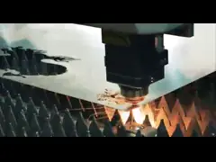 Fully Enlcosed 1000w Metal Fiber Laser Cutting Machine OEM video