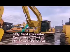 22000kg Used Japan Excavator Komatsu PC220 Excavator